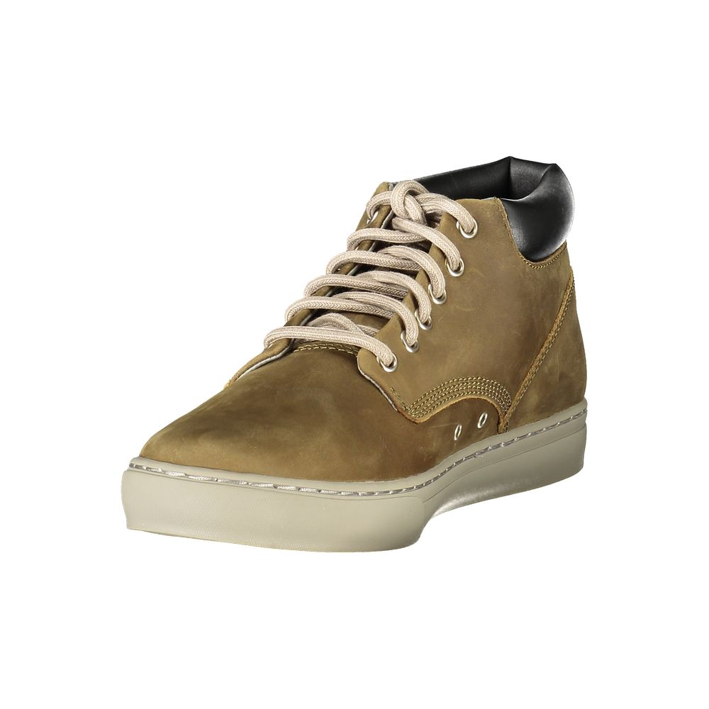 Timberland Nubuck Leather Sneaker — Green, view 3