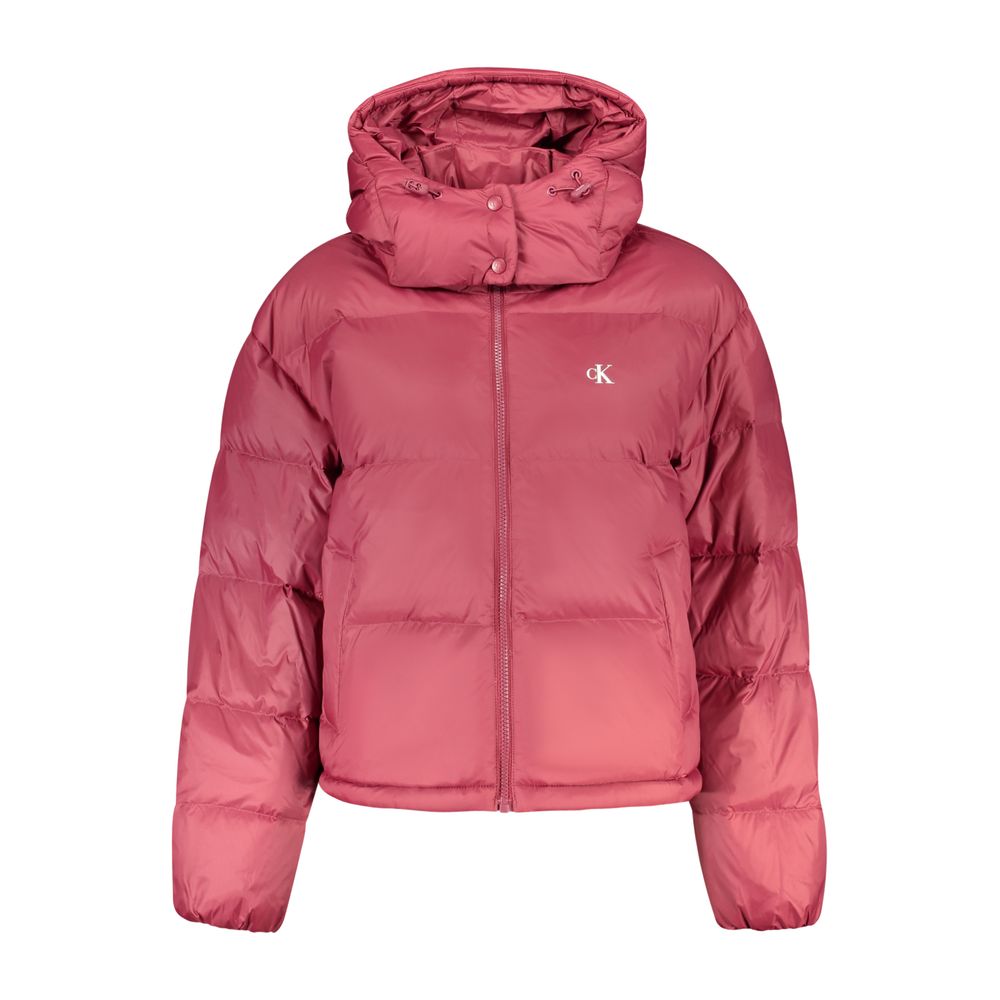 Calvin Klein Recycled Nylon Down Jacket — Pink by Calvin Klein