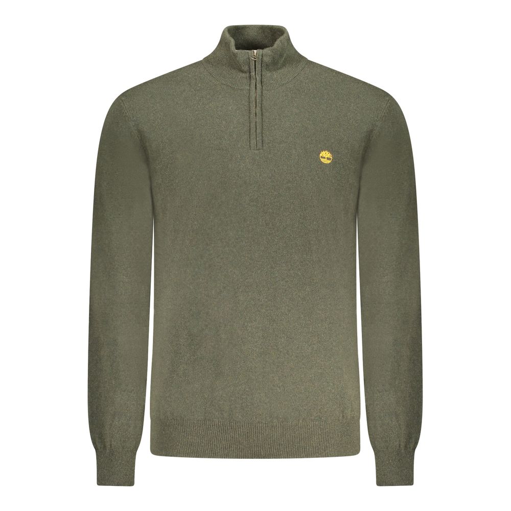 Timberland Half-Zip Wool Sweater — Green by Timberland