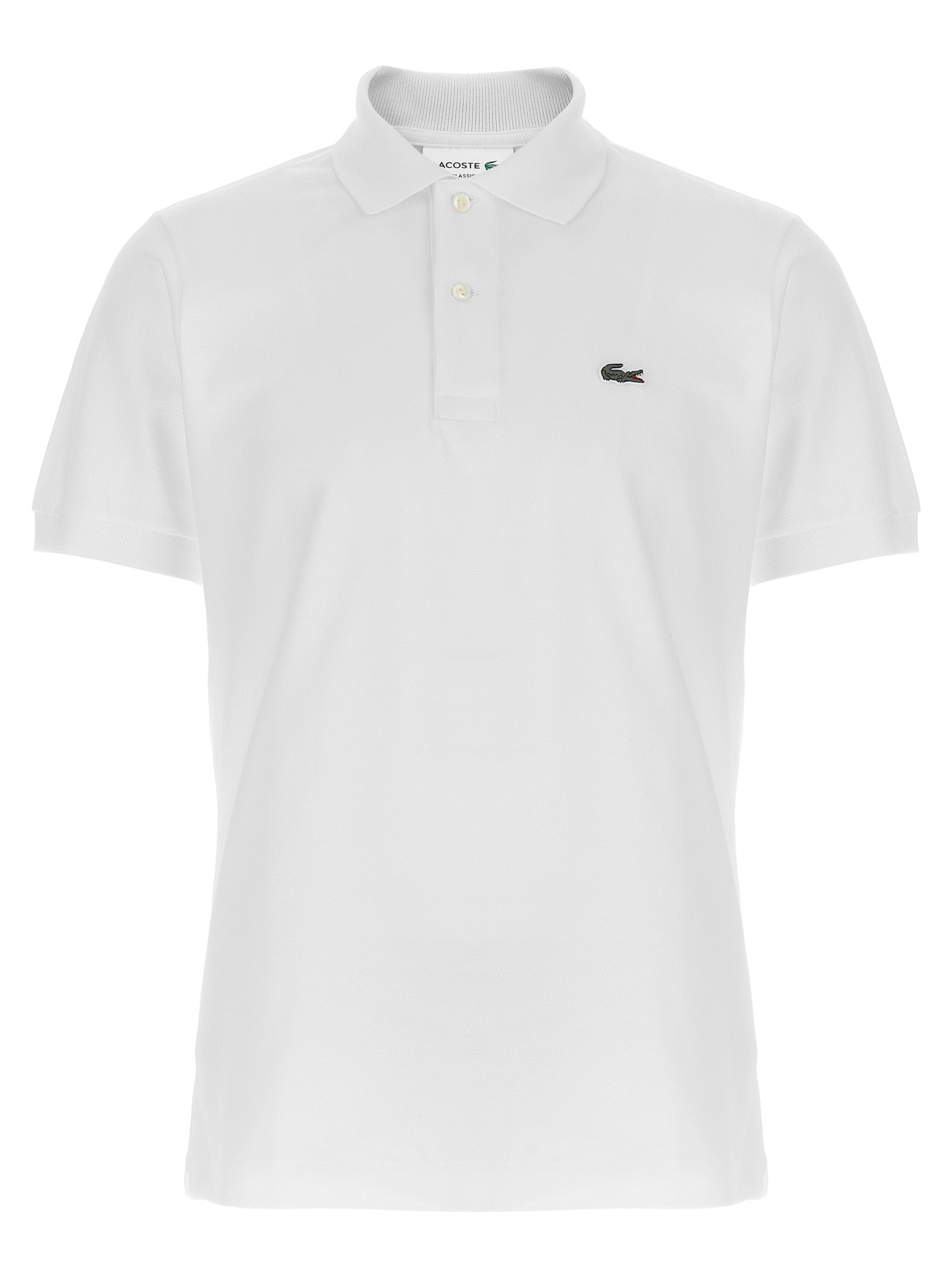 Lacoste Cotton Piqué Polo Shirt — White by Lacoste