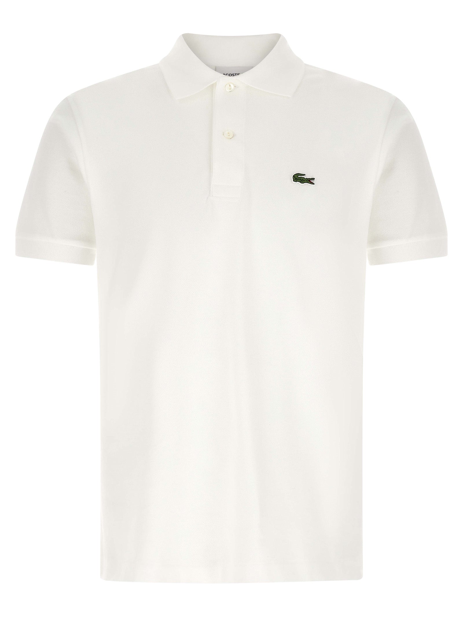 Lacoste Cotton Piqué Polo Shirt — White by Lacoste