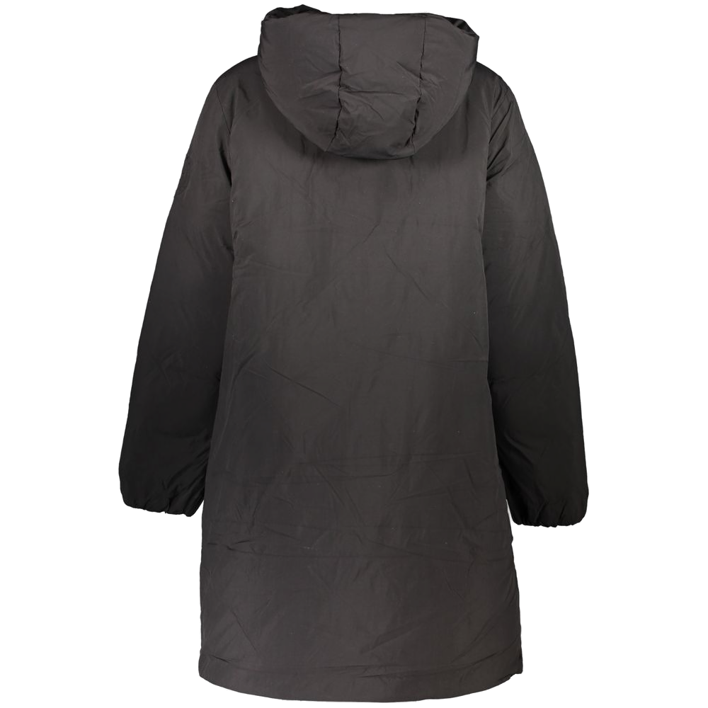 Tommy Hilfiger Water-Repellent Hooded Down Jacket — Black, view 2