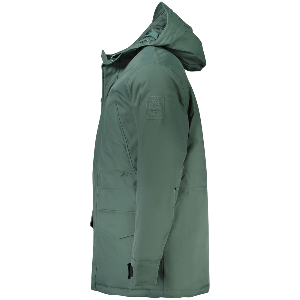 Timberland Hooded Technical Jacket — Green, view 3
