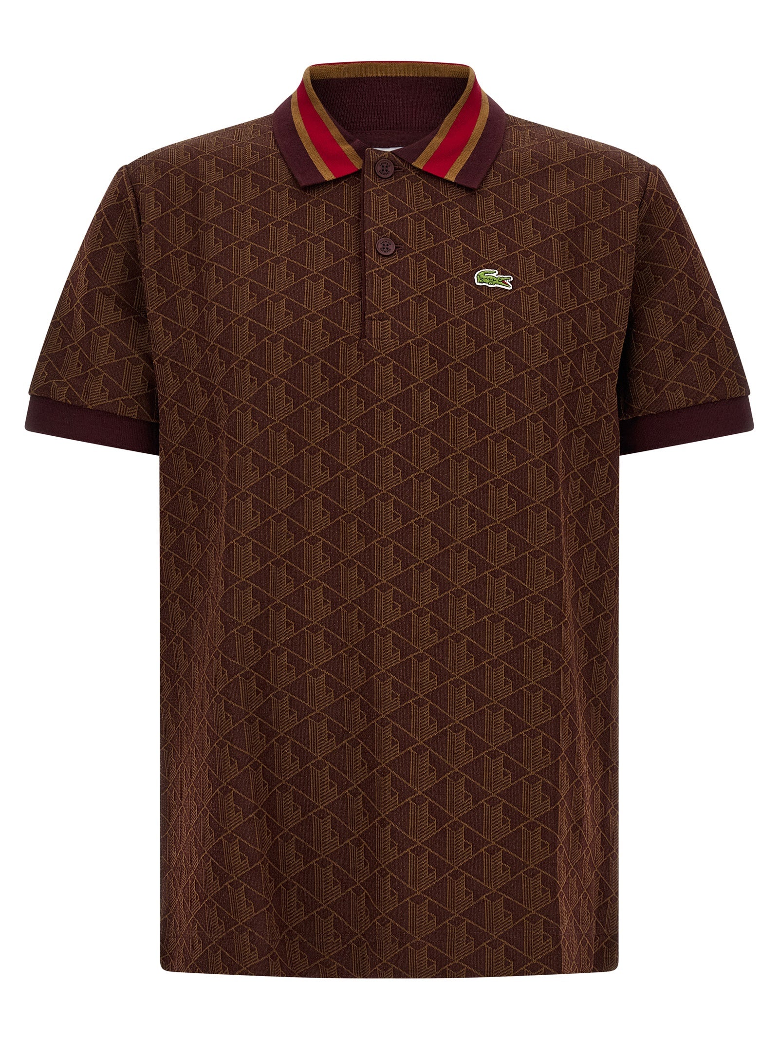 Lacoste Paris Polo Shirt — Brown by Lacoste