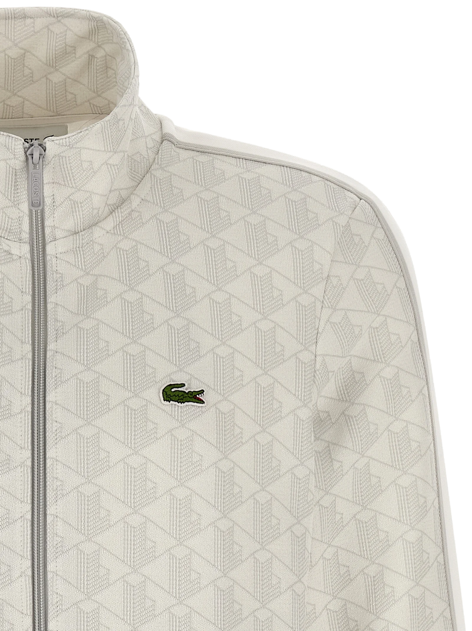 Lacoste Paris Sweatshirt — Grey, view 4