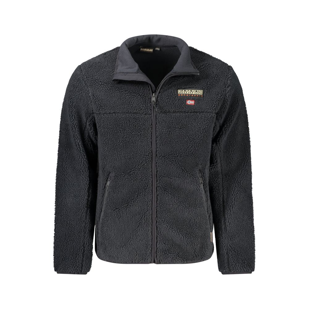 Napapijri Fleece Jacket — Black by Napapijri