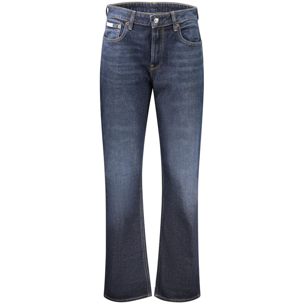 Calvin Klein High-Rise Straight-Leg Jeans — Blue by Calvin Klein