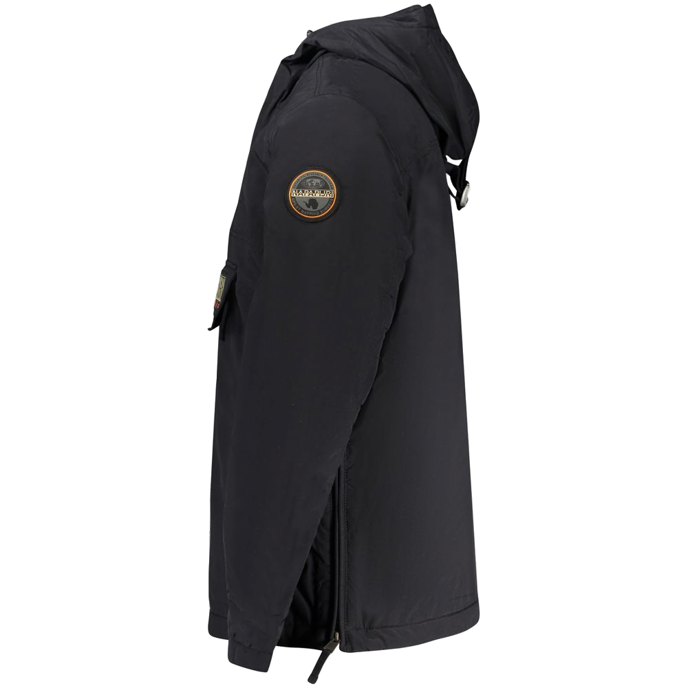 Napapijri Rainforest Jacket — Black, view 3
