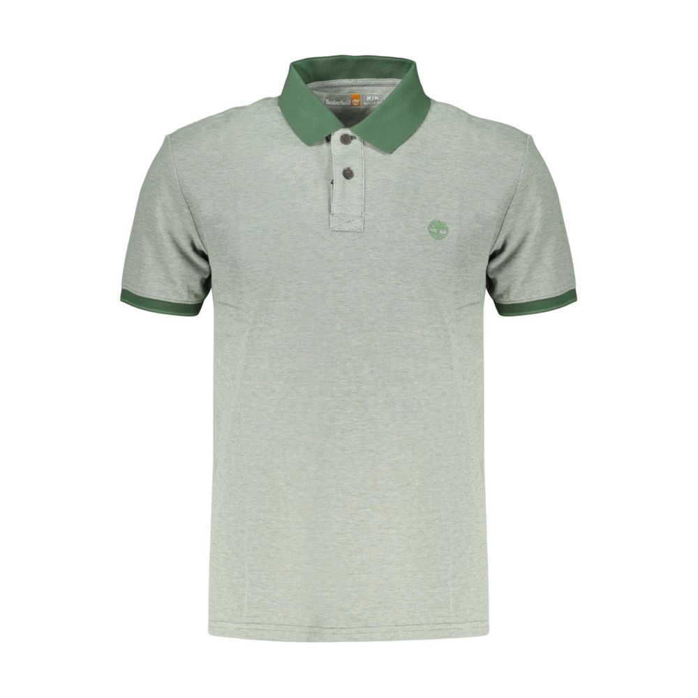 Timberland Cotton Blend Polo — Green by Timberland