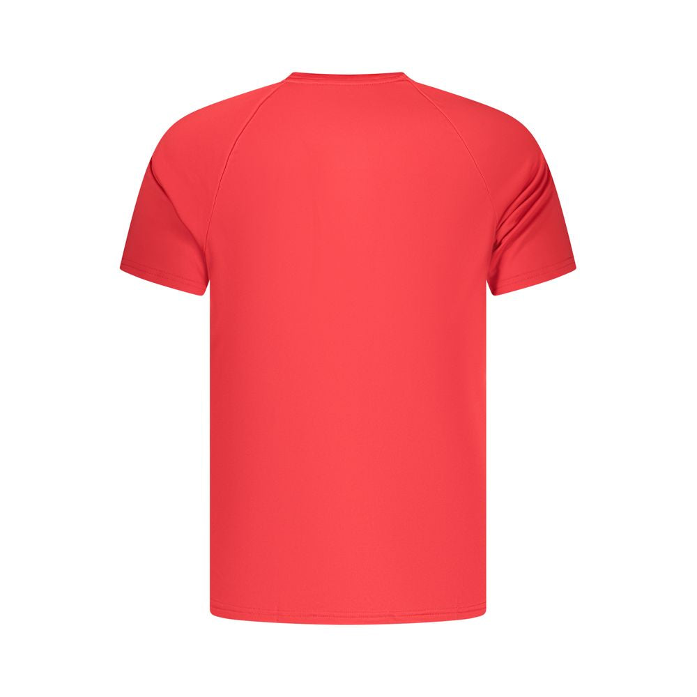 Nike Dri-FIT Crew Neck T-Shirt — Red, view 2
