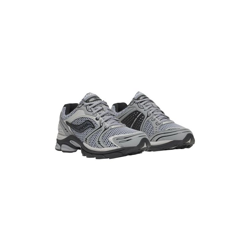 Saucony ProGrid Triumph 4 Athletic Shoes — Gray, view 2