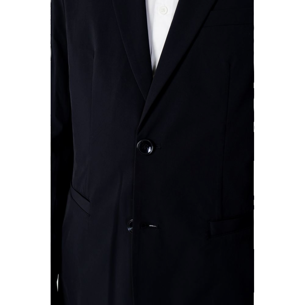 Armani Exchange Pure Cotton Blazer — Blue, view 4