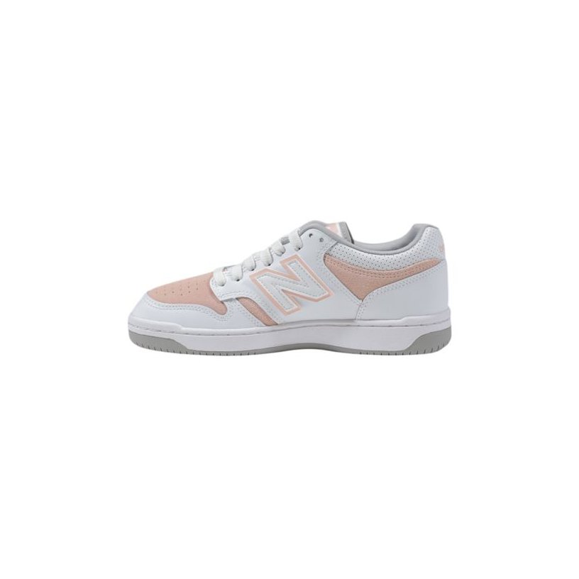 New Balance Leather and Textile Sneakers — Pink, view 3