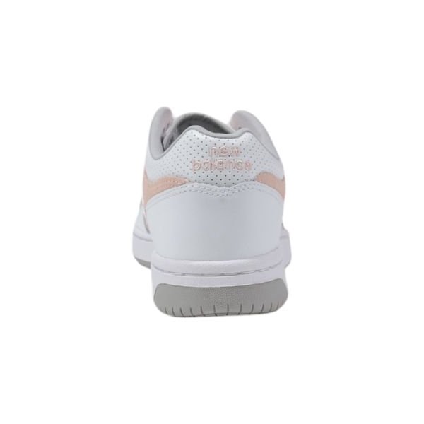 New Balance Leather and Textile Sneakers — Pink, view 4