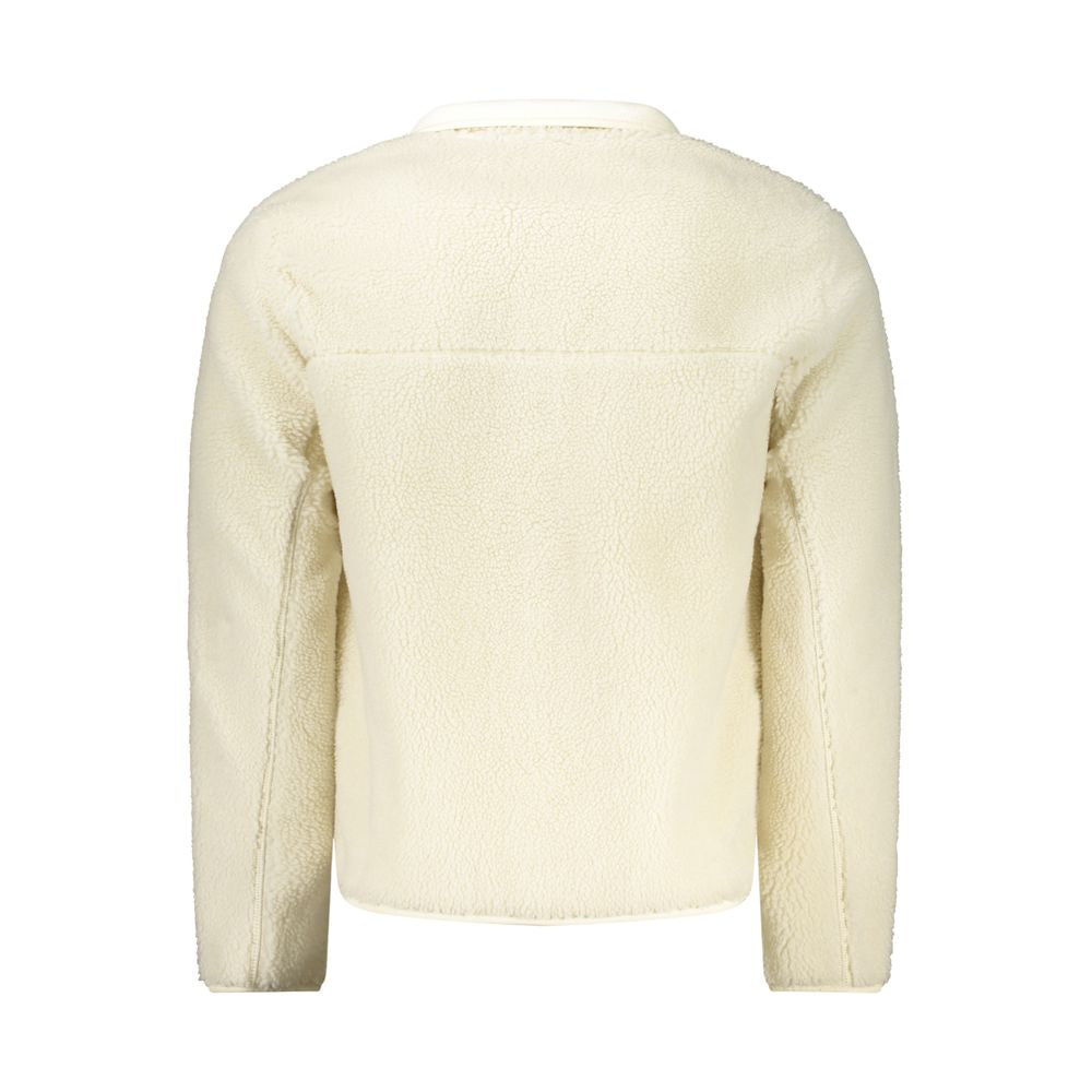 Napapijri Fleece Jacket — White, view 2