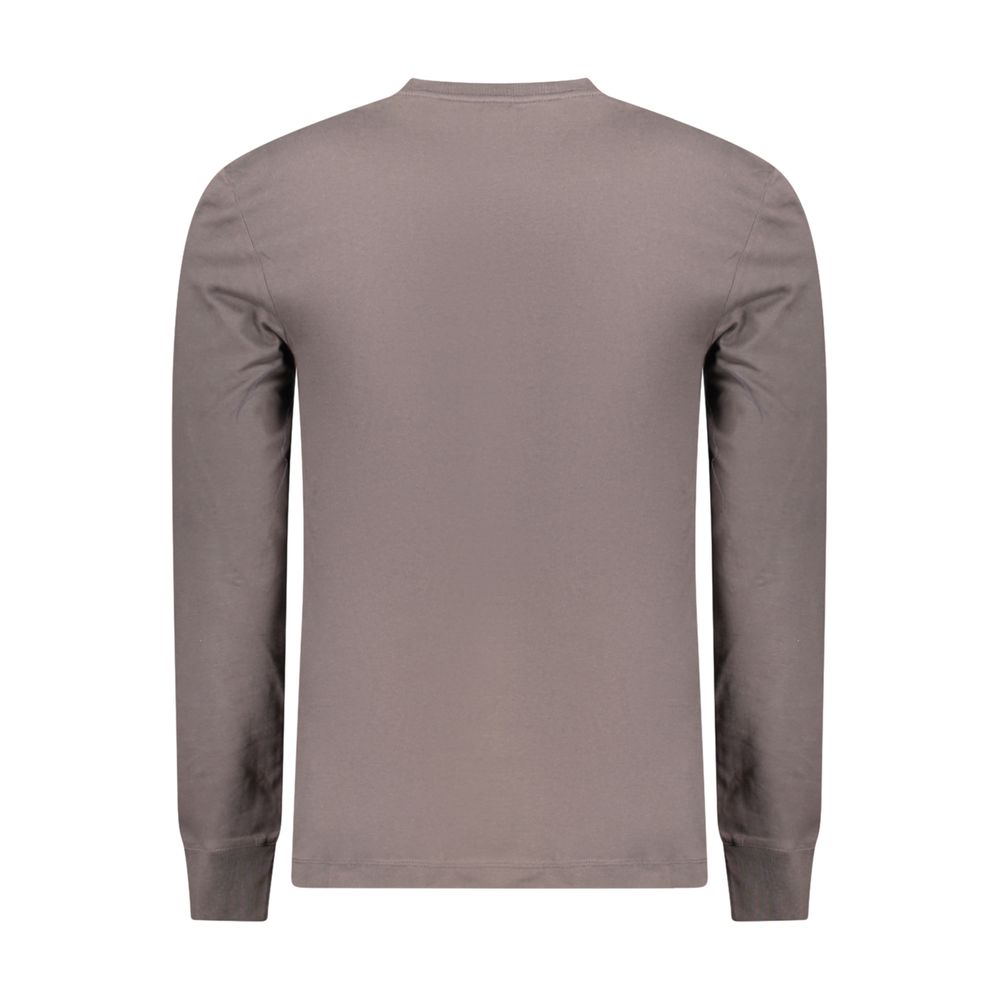 Timberland Long-Sleeved Cotton T-Shirt — Black, view 2