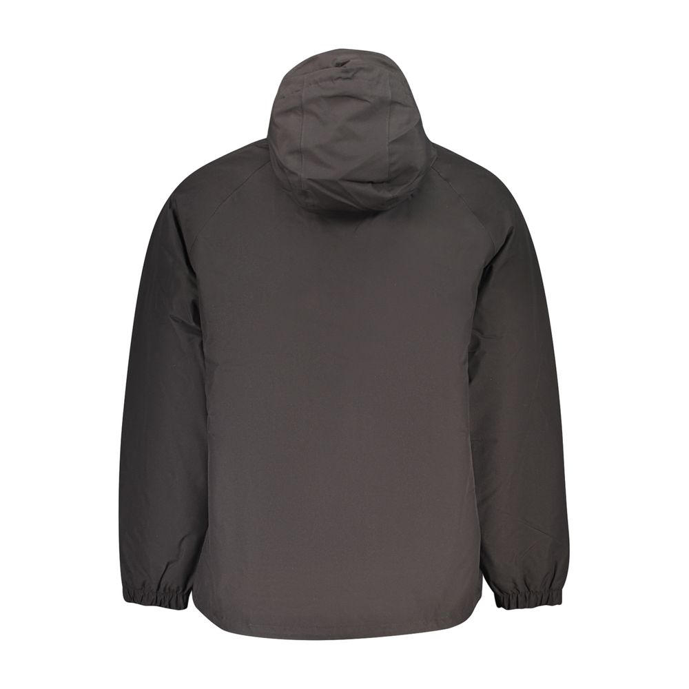 Timberland Hooded Polyester Jacket — Black, view 2