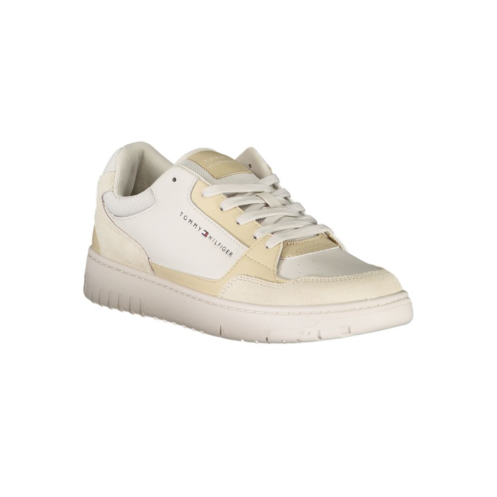 Tommy Hilfiger Colorblock Polyurethane Sneaker — Beige, view 2