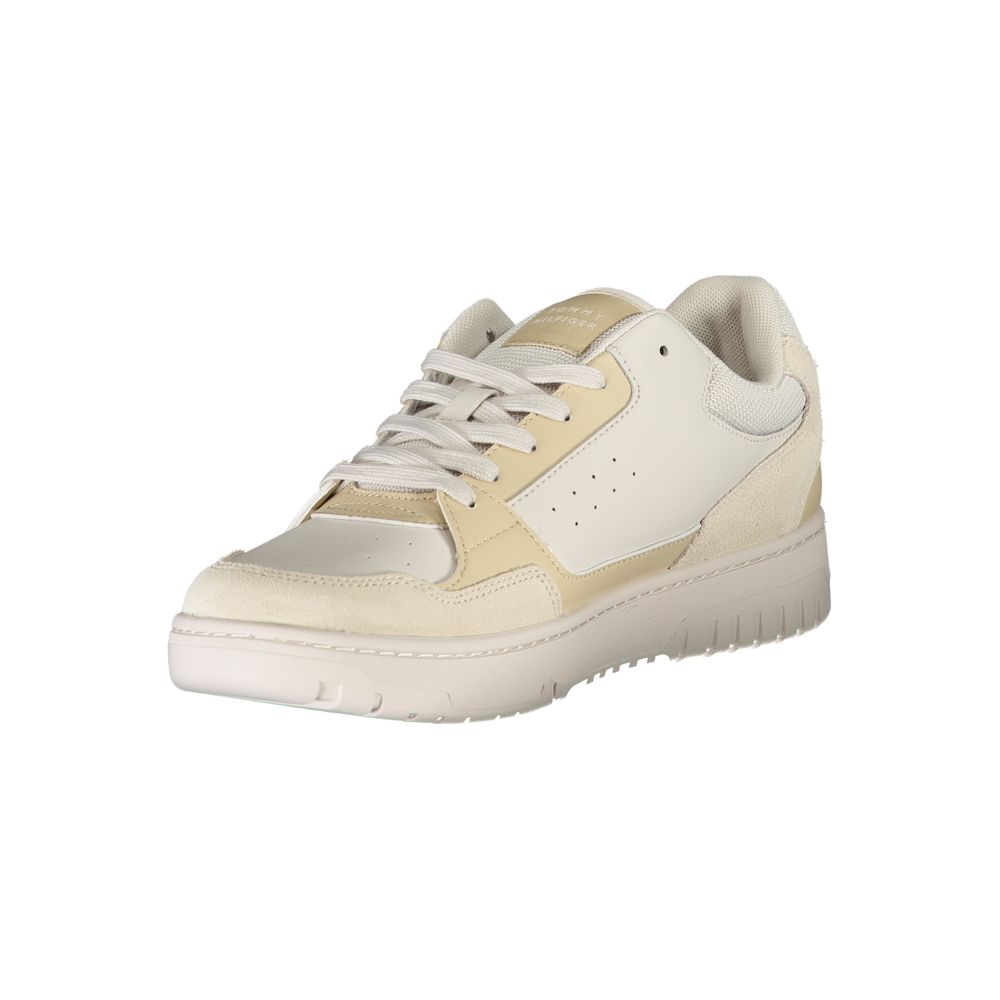 Tommy Hilfiger Colorblock Polyurethane Sneaker — Beige, view 3