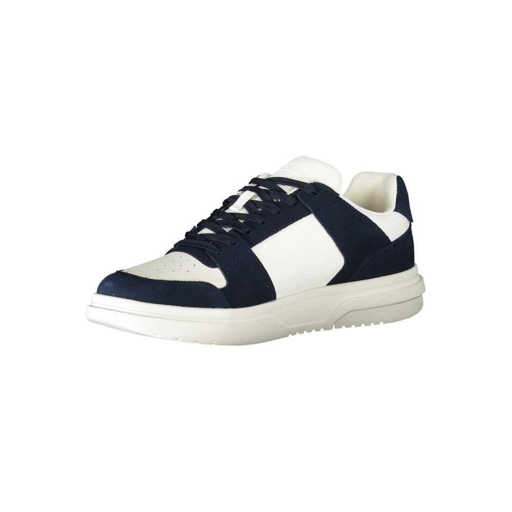 Tommy Hilfiger Colour-Block Low-Top Sneaker — Blue, view 3