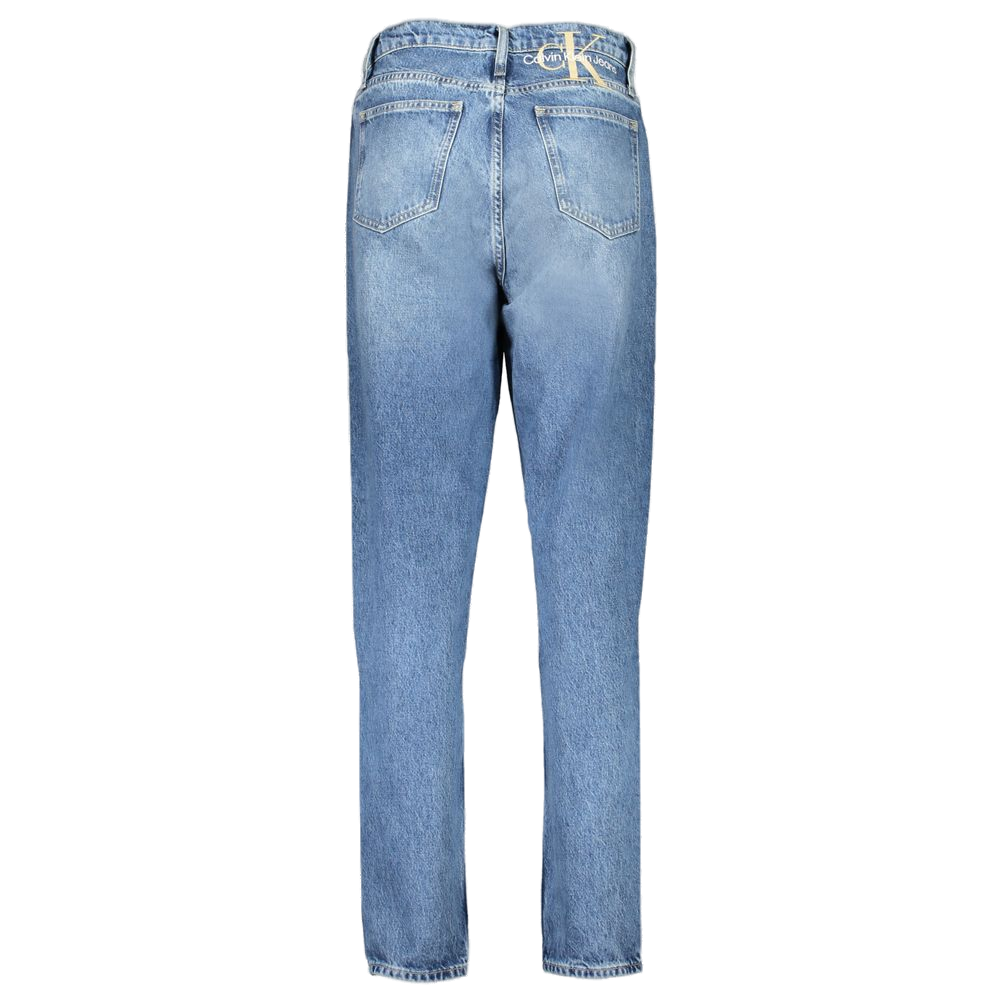 Calvin Klein Mom Jeans — Blue, view 2
