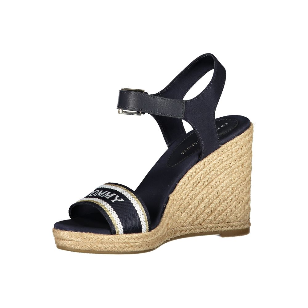 Tommy Hilfiger Espadrille Wedge Sandal — Blue, view 3