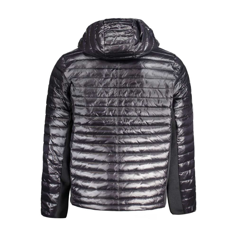 Calvin Klein Quilted Nylon Down Jacket — Black, view 2