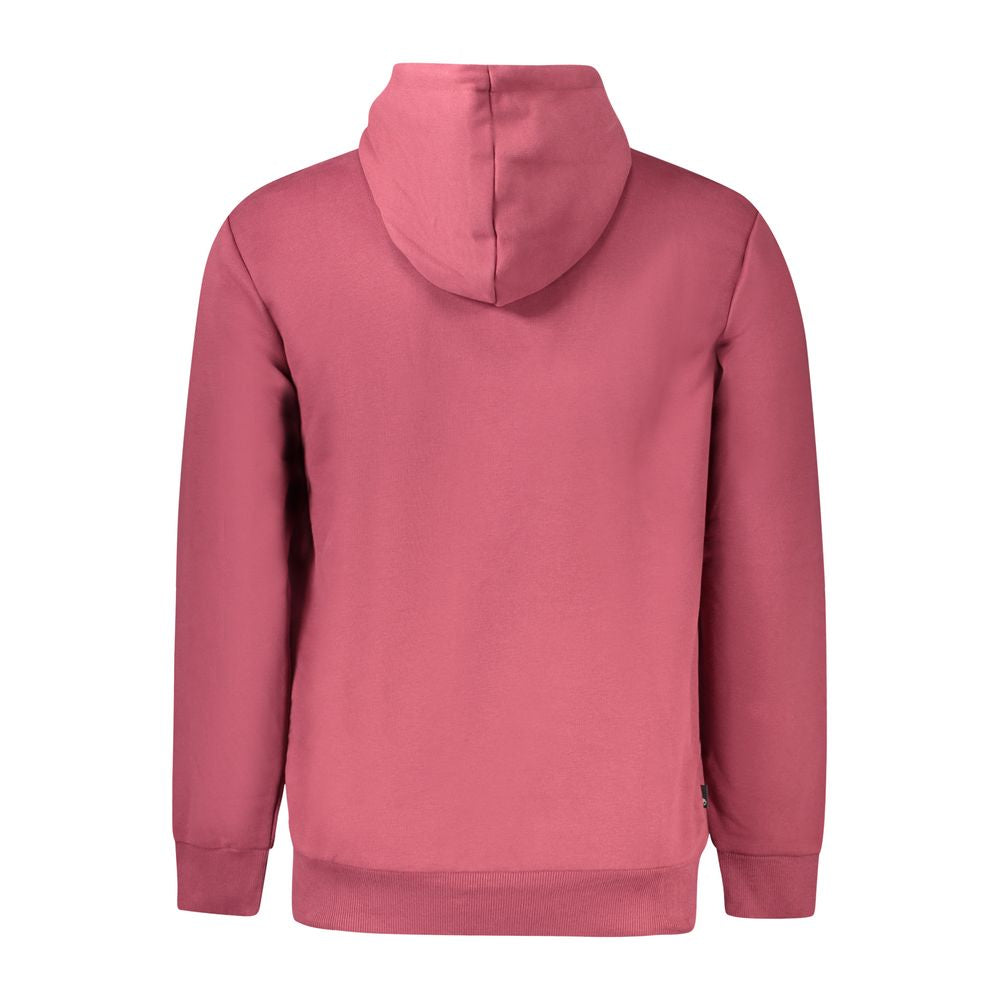 Timberland Embroidered Logo Cotton Hoodie — Purple, view 2