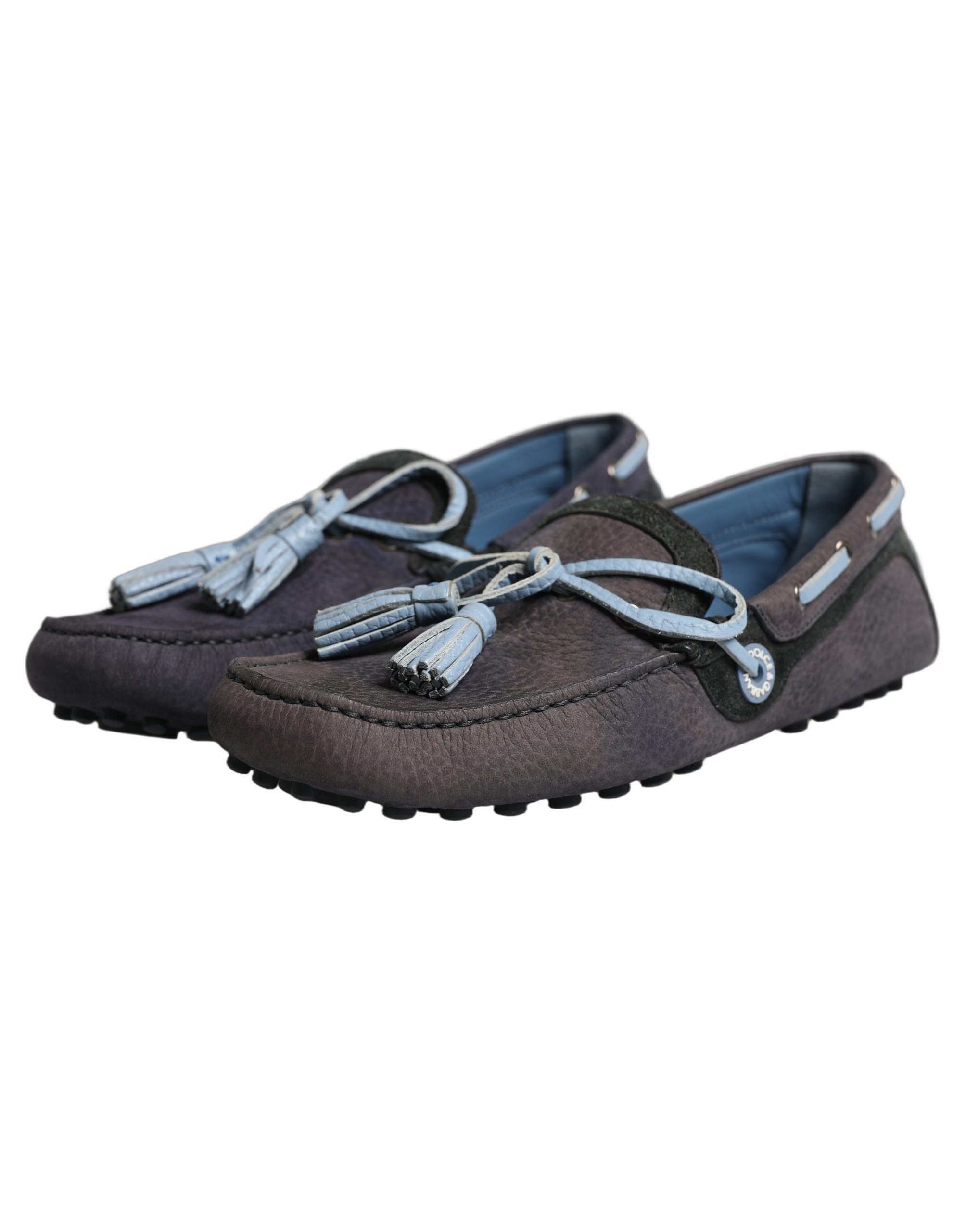 Dolce & Gabbana Tassel Loafer — Navy, view 4