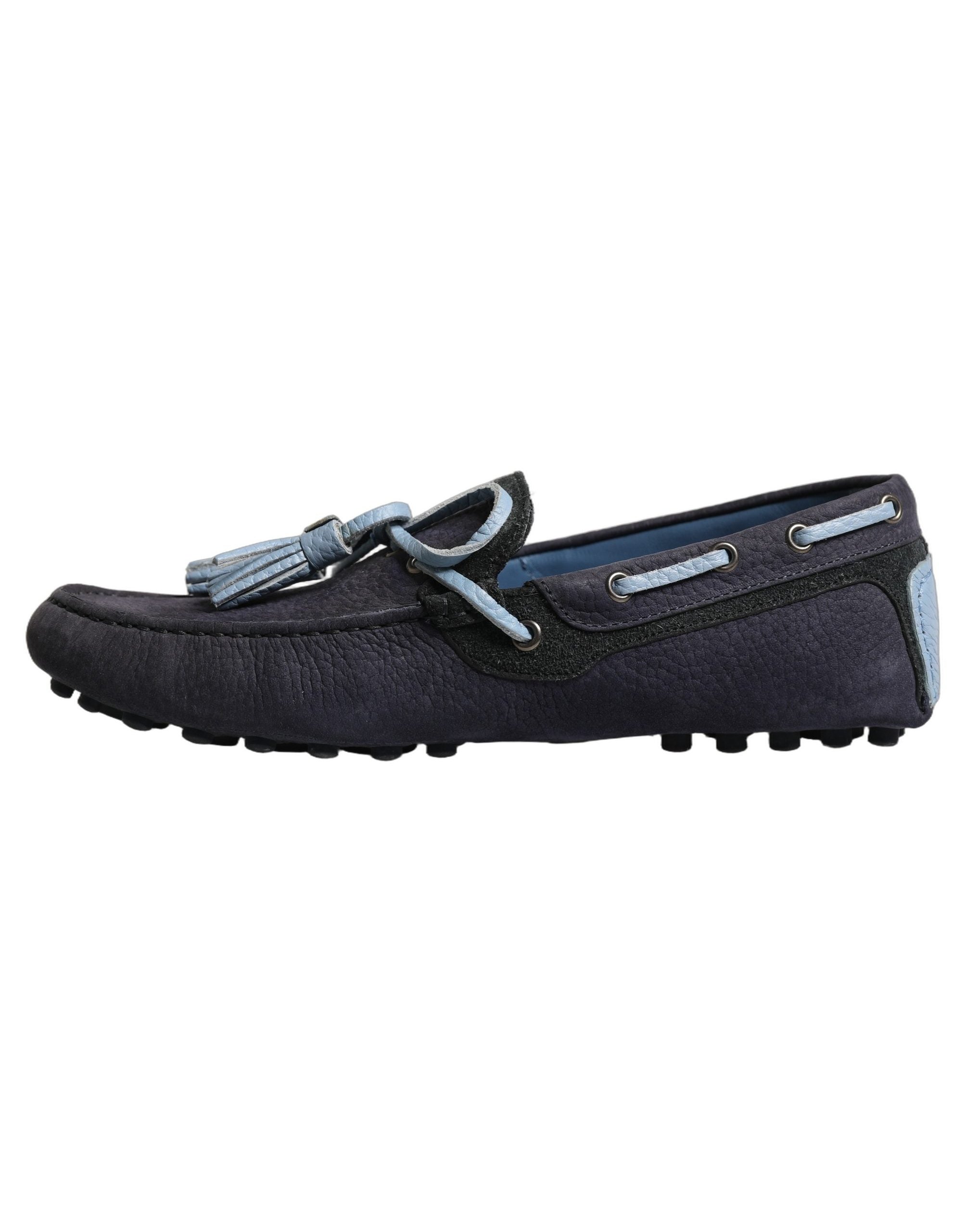 Dolce & Gabbana Tassel Loafer — Navy, view 6
