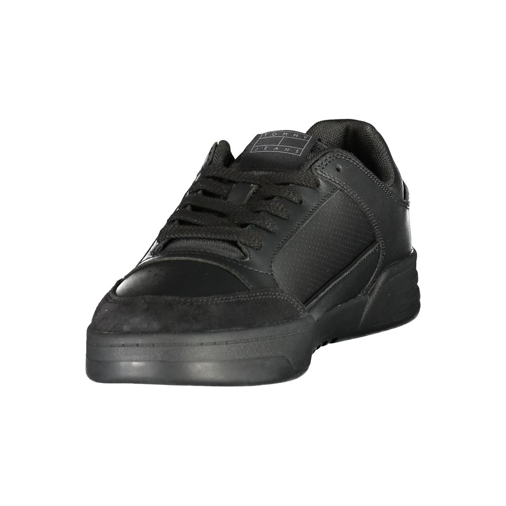 Tommy Hilfiger Lace-Up Sneaker — Black, view 3