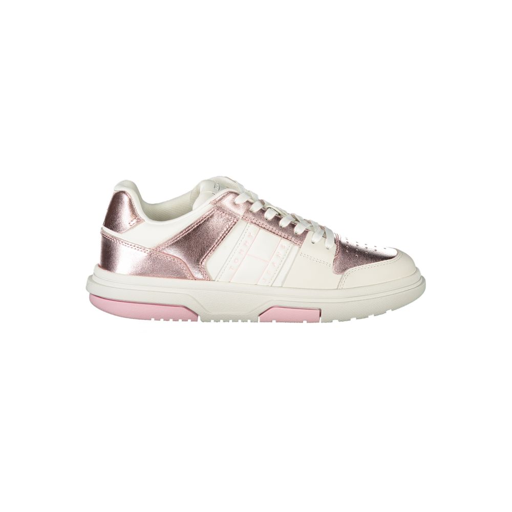 Tommy Hilfiger Metallic Colorblock Sneaker — White by Tommy Hilfiger