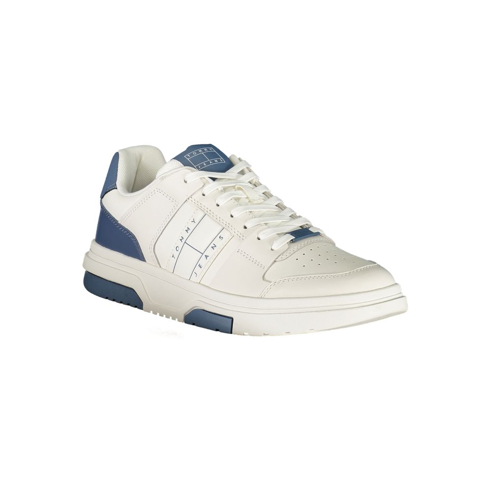 Tommy Hilfiger Colour-Block Low-Top Sneaker — White, view 2