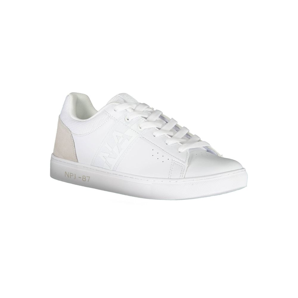 Napapijri Leather Sneaker — White, view 2