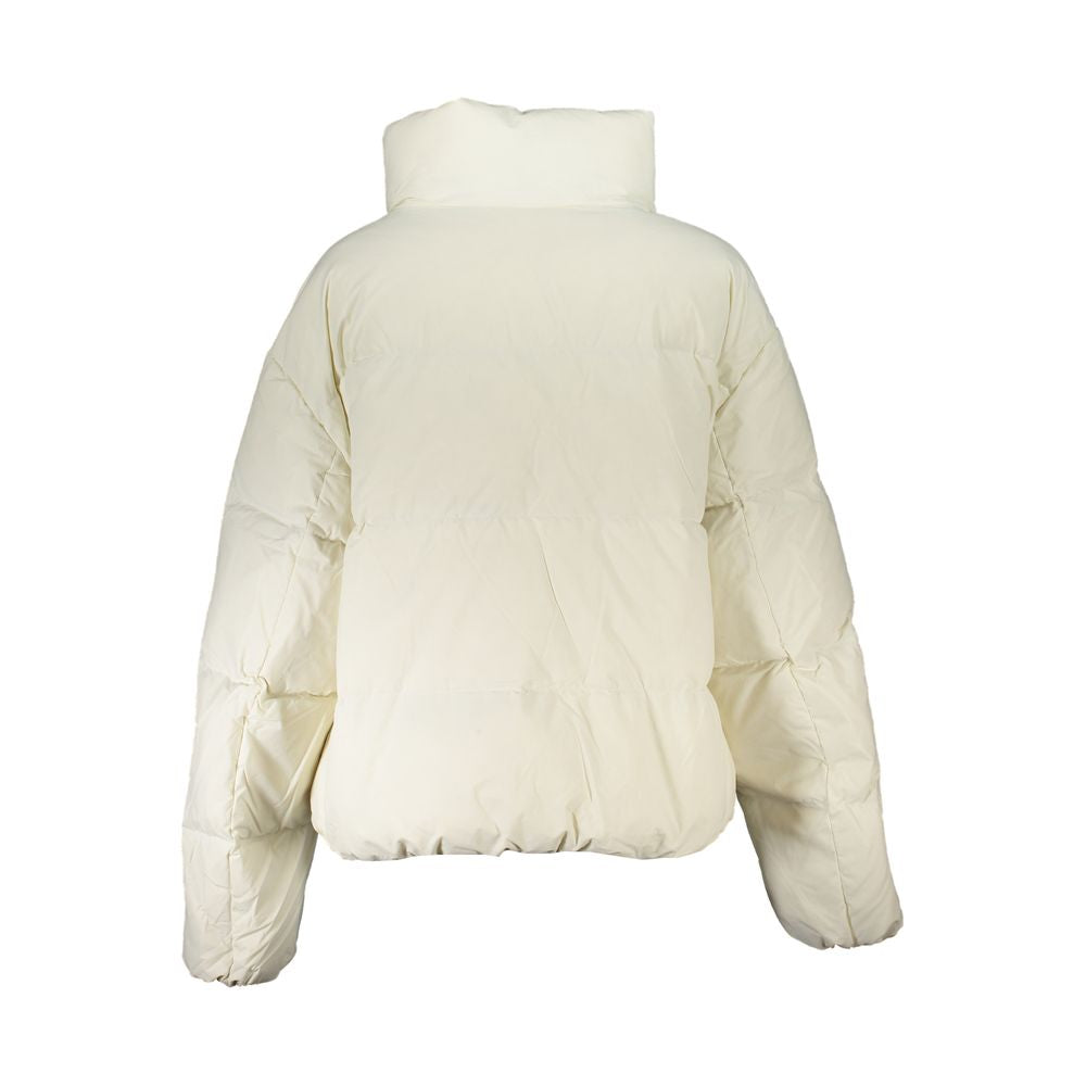 Calvin Klein Quilted Down Jacket — White, view 2