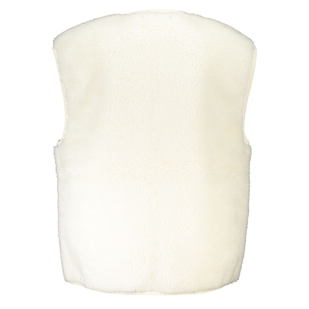 Calvin Klein Quilted Polyester Vest — White, view 2