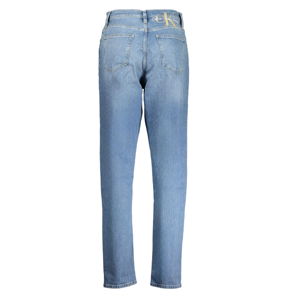 Calvin Klein Mom Jeans — Blue, view 2