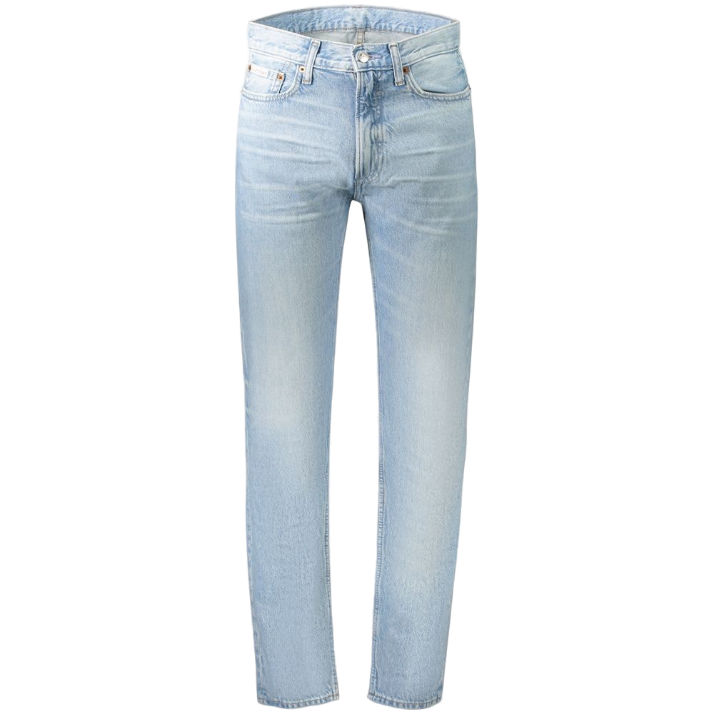 Calvin Klein Cotton Straight Jeans — Blue by Calvin Klein