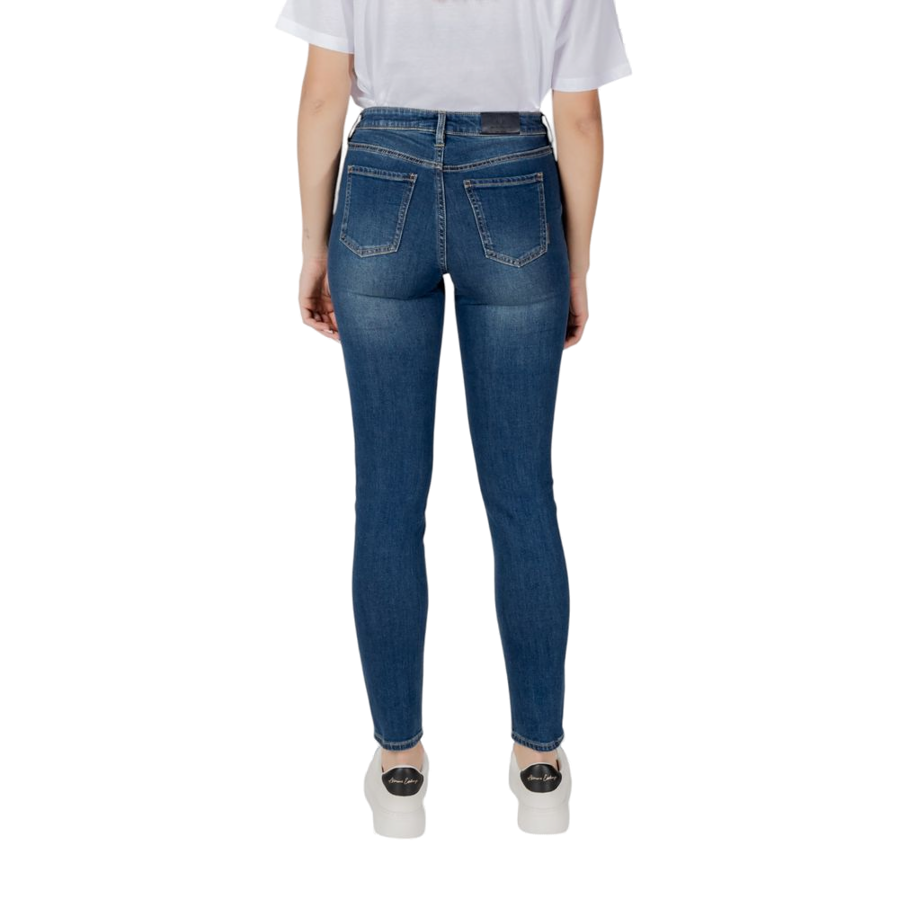 Armani Exchange Skinny Cotton Jeans — Blue, view 2