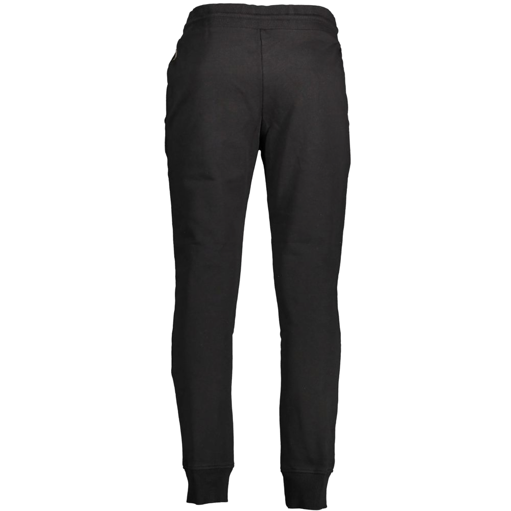 Napapijri Cotton-Blend Joggers — Black, view 2