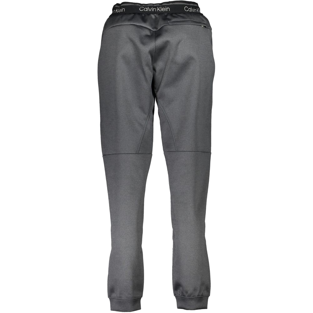 Calvin Klein Polyester Joggers — Black, view 2