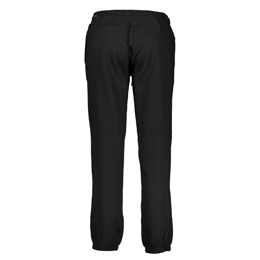 Napapijri Cotton Track Joggers — Black, view 2