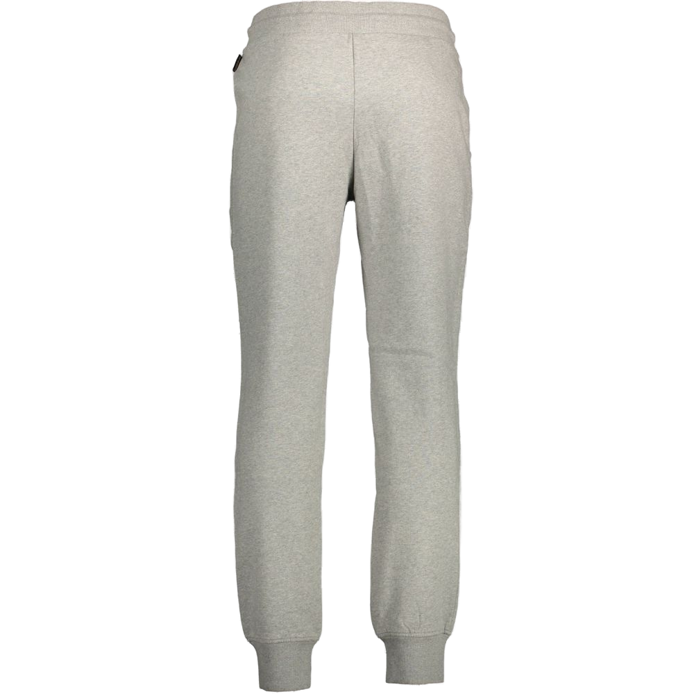 Napapijri Cotton-Fleece Blend Joggers — Gray, view 2