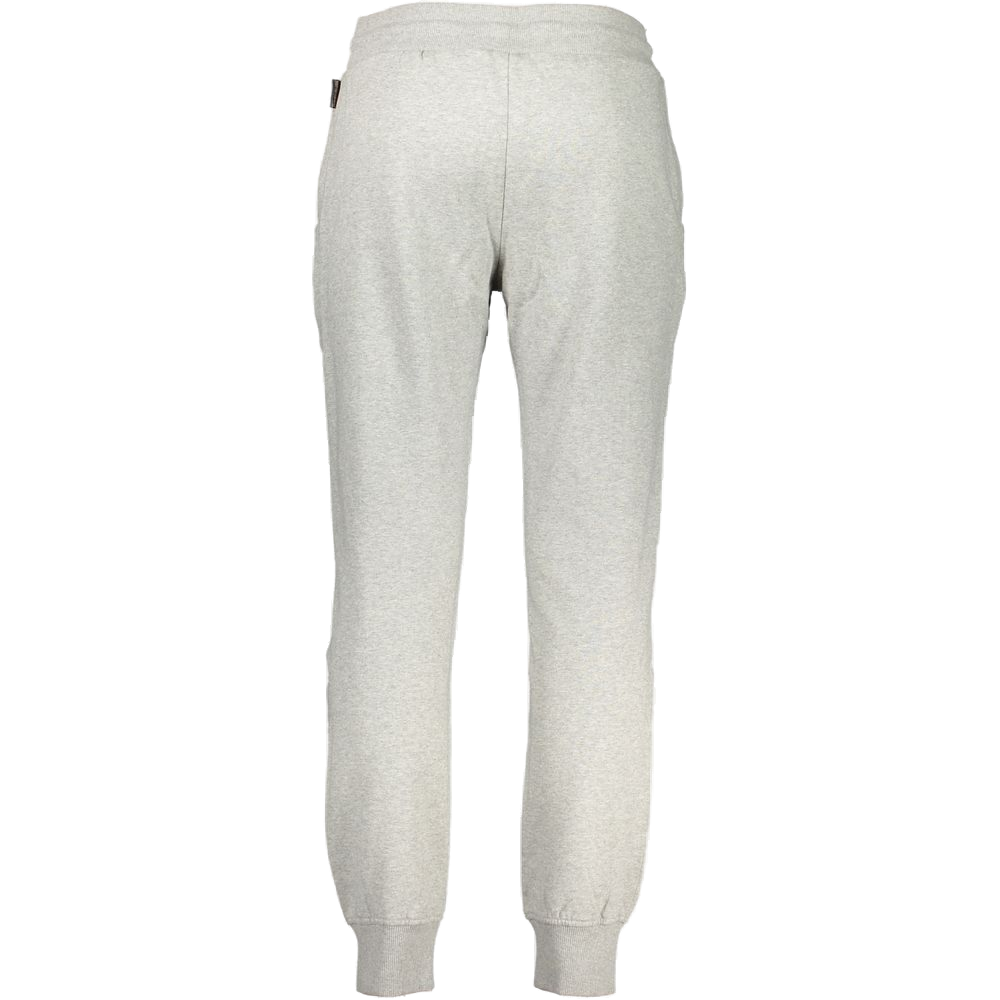 Napapijri Cotton-Fleece Blend Joggers — Gray, view 3