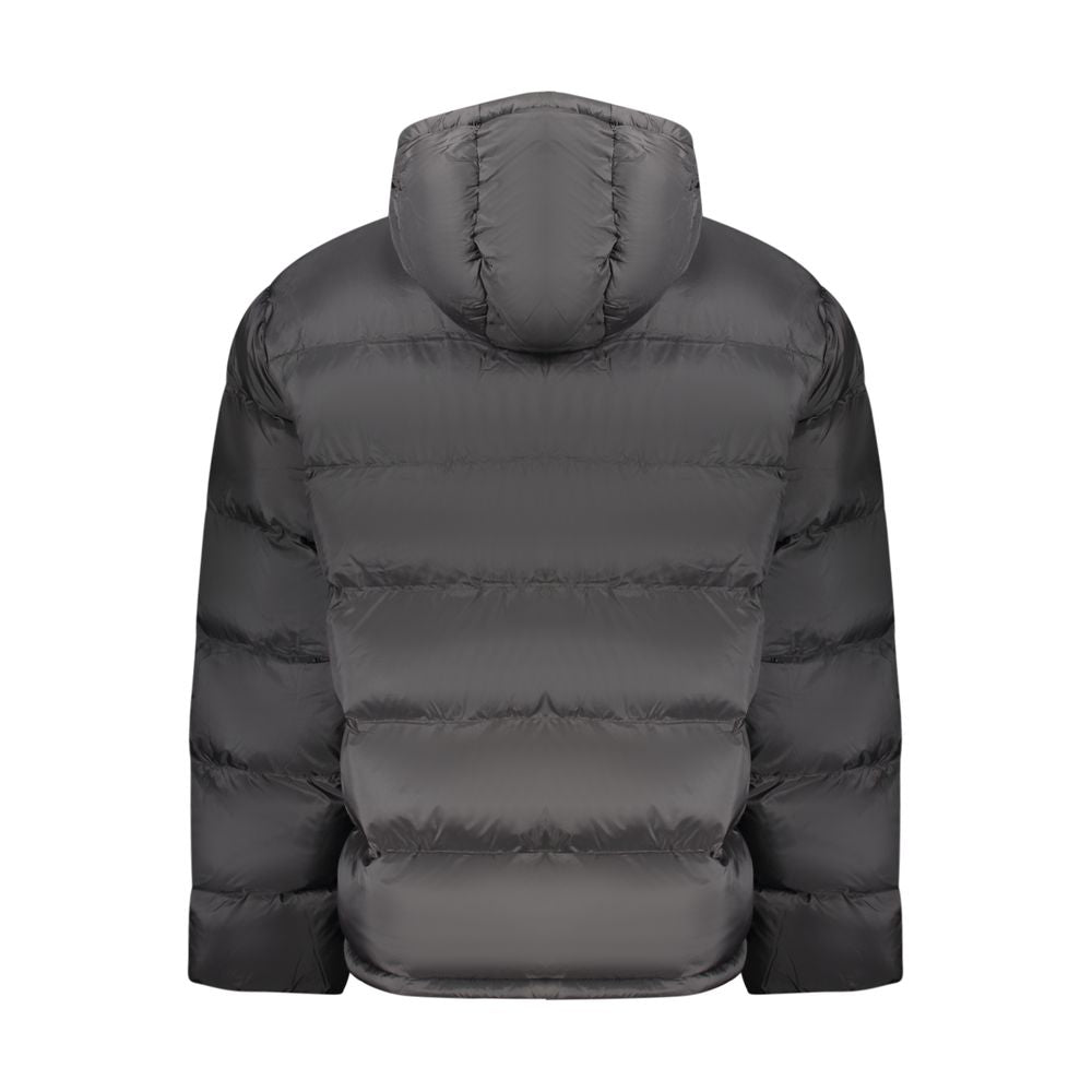 Calvin Klein Logo-Embroidered Water-Resistant Down Jacket — Black, view 2