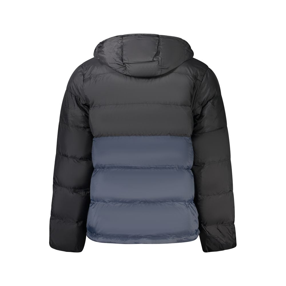 Calvin Klein Color-Block Padded Down Jacket — Black, view 2