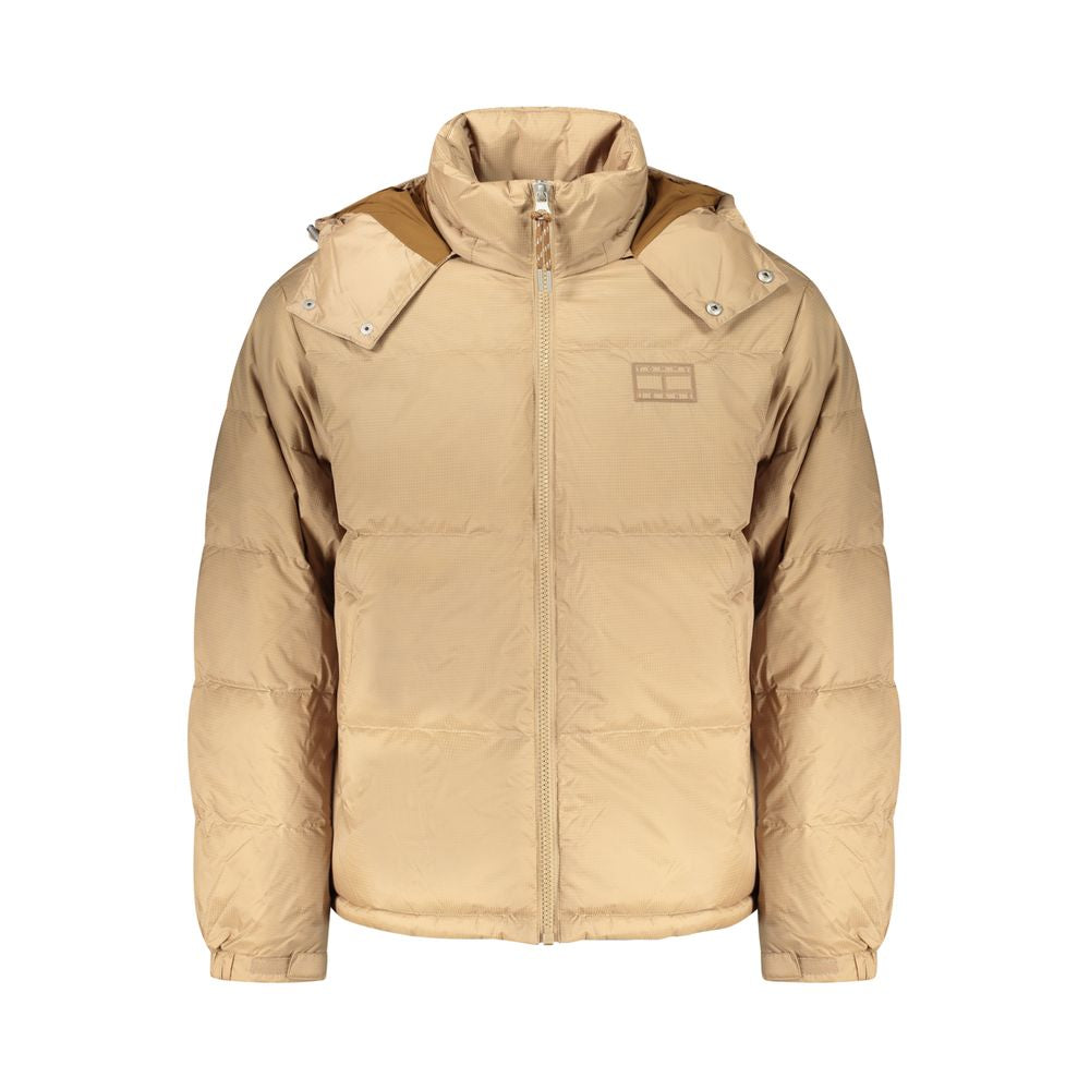 Tommy Hilfiger Water-Repellent Down Jacket — Beige by Tommy Hilfiger
