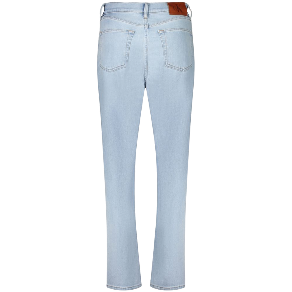 Calvin Klein High-Waisted Mom Jeans — Blue, view 2