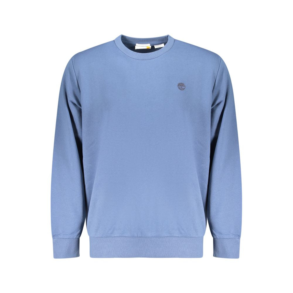 Timberland Logo-Embroidered Cotton Sweatshirt — Blue by Timberland