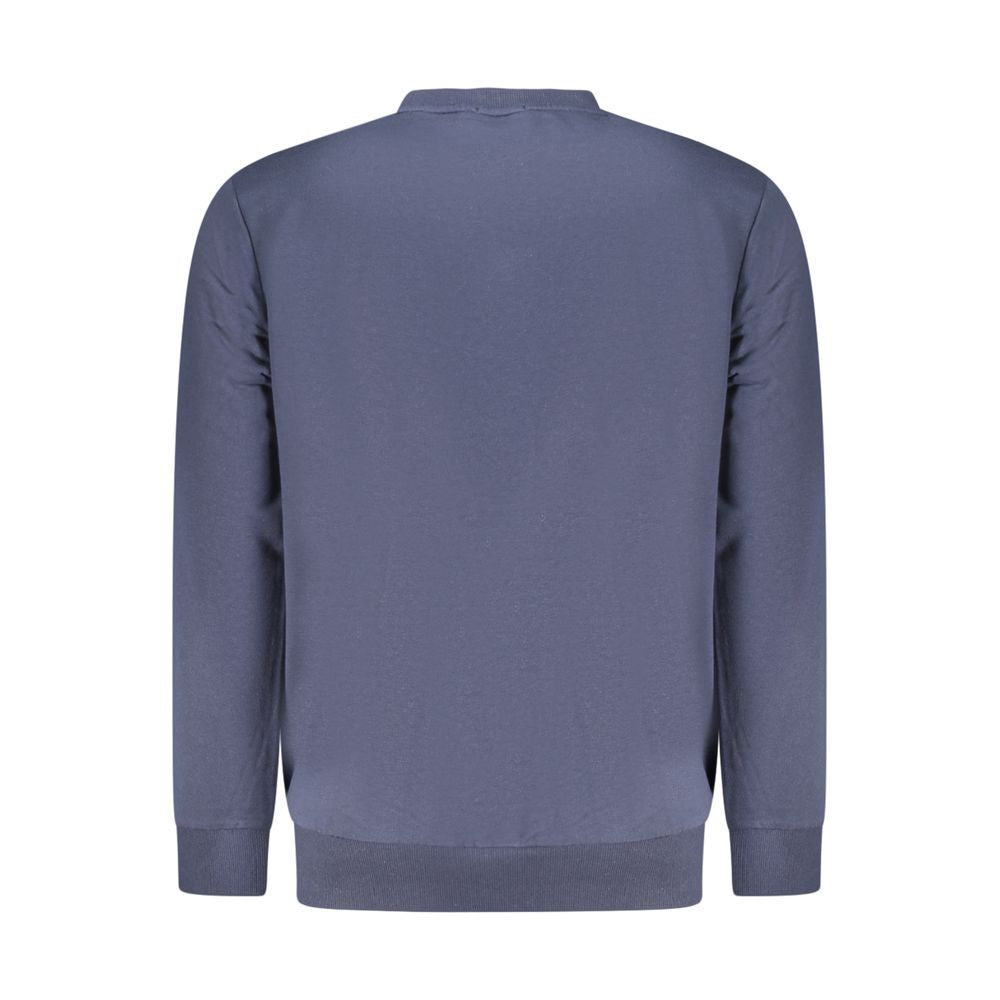 Timberland Logo-Print Cotton Sweatshirt — Blue, view 2